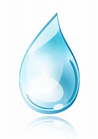 simsearch:400-05282643,k - illustration of blue water drop closeup made in illustrator cs4 Foto de stock - Super Valor sin royalties y Suscripción, Código: 400-04666749