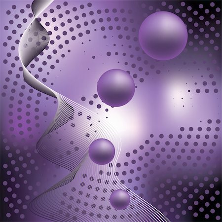 simsearch:400-05383519,k - Abstract elegance background with balls. Vector illustration. Gradient mesh include. Foto de stock - Super Valor sin royalties y Suscripción, Código: 400-04666956