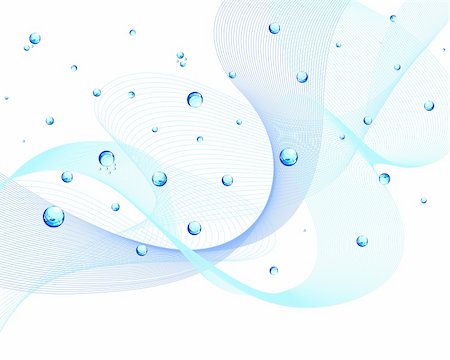 simsearch:400-04989877,k - Abstract water vector background with bubbles of air Stock Photo - Budget Royalty-Free & Subscription, Code: 400-04666993