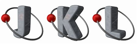 simsearch:600-05973662,k - red ball fly around the uppercase letters j, k and l - 3d illustration Stock Photo - Budget Royalty-Free & Subscription, Code: 400-04667186