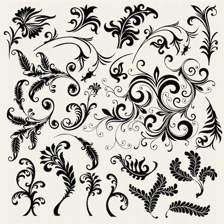 vector ornament In flower style Photographie de stock - Aubaine LD & Abonnement, Code: 400-04667657