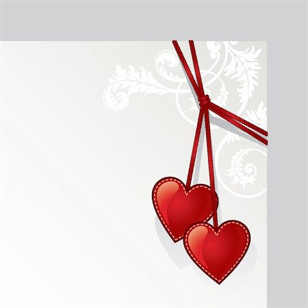 Valentine Days vector illustration Stock Photo - Budget Royalty-Free & Subscription, Code: 400-04667709