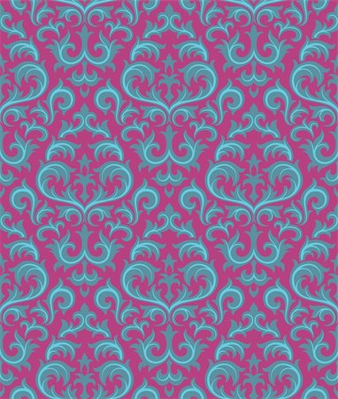 packing fabric - Seamless background from a floral ornament, Fashionable modern wallpaper or textile Stock Photo - Budget Royalty-Free & Subscription, Code: 400-04667888