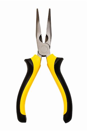 simsearch:400-07977982,k - Modern and beautiful pliers on a white background Foto de stock - Royalty-Free Super Valor e Assinatura, Número: 400-04669121