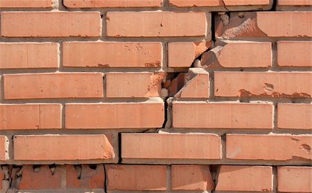 simsearch:400-04605657,k - Texture of old damaged brick wall Stockbilder - Microstock & Abonnement, Bildnummer: 400-04660052