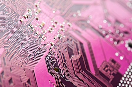 simsearch:400-03952078,k - Closeup of detail of electronic circuit board Stock Photo - Budget Royalty-Free & Subscription, Code: 400-04660859