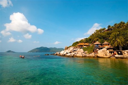 A paradise seaside location in Thailand Stock Photo - Budget Royalty-Free & Subscription, Code: 400-04661026