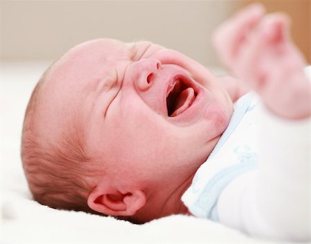 sibling sad - Portrait of crying baby Stock Photo - Budget Royalty-Free & Subscription, Code: 400-04661229