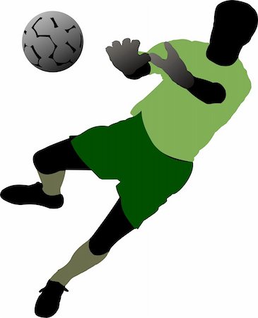 simsearch:400-04809582,k - Soccer players. Vector illustration Stock Photo - Budget Royalty-Free & Subscription, Code: 400-04661281