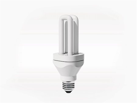 sellingpix (artist) - Energy saving lamp (5000px HQ 3d render) Stock Photo - Budget Royalty-Free & Subscription, Code: 400-04661304