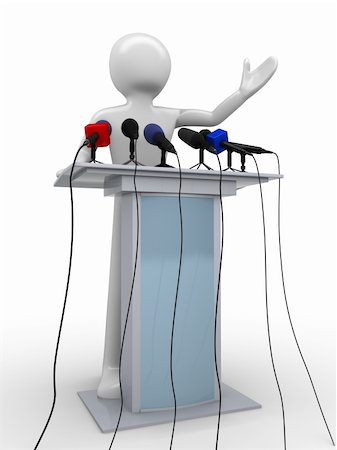 Press conference (mass media series) Stock Photo - Budget Royalty-Free & Subscription, Code: 400-04661350