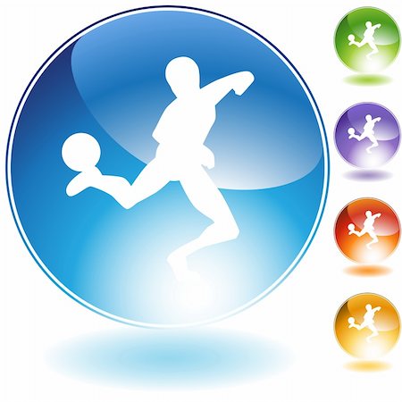 simsearch:400-05181303,k - Soccer crystal icon isolated on a white background. Stock Photo - Budget Royalty-Free & Subscription, Code: 400-04661794
