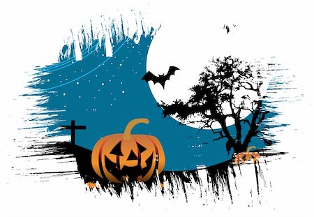 simsearch:400-05680756,k - abstract grunge halloween background, vector illustration Stock Photo - Budget Royalty-Free & Subscription, Code: 400-04662003