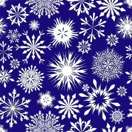 simsearch:400-06059861,k - Seamless snowflakes background for winter and christmas theme Photographie de stock - Aubaine LD & Abonnement, Code: 400-04663828