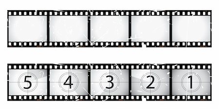 simsearch:400-04679702,k - Grunge film strip and countdown, part of my film collection. Fotografie stock - Microstock e Abbonamento, Codice: 400-04674057