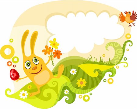 simsearch:400-04166441,k - vector illustration  of a easter card Foto de stock - Super Valor sin royalties y Suscripción, Código: 400-04674522