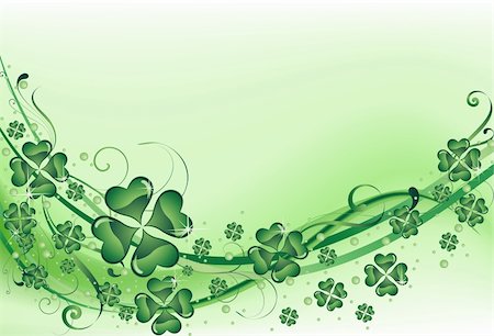 simsearch:400-05916903,k - The vector illustration contains the image of St. Patrick's background Fotografie stock - Microstock e Abbonamento, Codice: 400-04674913