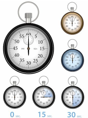 Vector stopwatch Stock Photo - Budget Royalty-Free & Subscription, Code: 400-04674958
