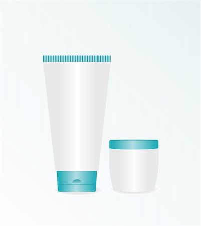 plastic bottle vector - Realistic illustration of cream cosmetic - vector Stock Photo - Budget Royalty-Free & Subscription, Code: 400-04675646