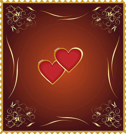 simsearch:400-04667661,k - The Valentine's day. Vector Photographie de stock - Aubaine LD & Abonnement, Code: 400-04675866