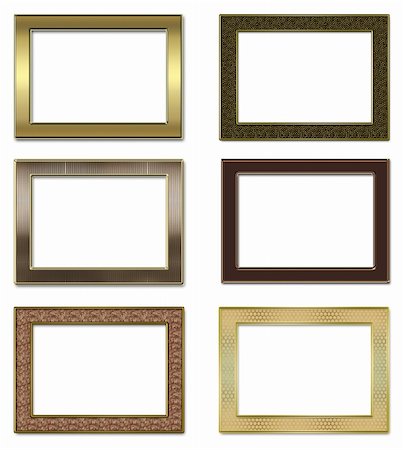 simsearch:400-05060597,k - Collection of metal photos of frameworks. Isolated on a white background Stock Photo - Budget Royalty-Free & Subscription, Code: 400-04676593