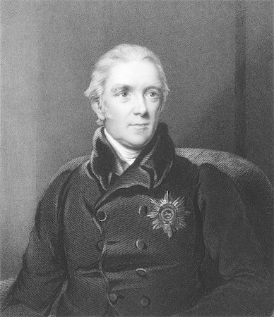 famous male scientists - Henry Halford (1766-1844) on engraving from the 1800s. Physician of the royal family. Engraved by J.Cochran and published in London by Fisher, Son & Co. Stock Photo - Budget Royalty-Free & Subscription, Code: 400-04677019