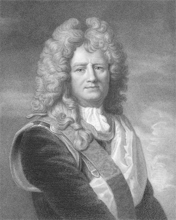 simsearch:400-04677060,k - Vauban (1633-1707) on engraving from the 1800s. Marshal of France and the foremost military engineer of his age. Engraved by W.T.Fry from a picture by Lebrun and published in London by Charles Knight, Ludgate Street. Stock Photo - Budget Royalty-Free & Subscription, Code: 400-04677211