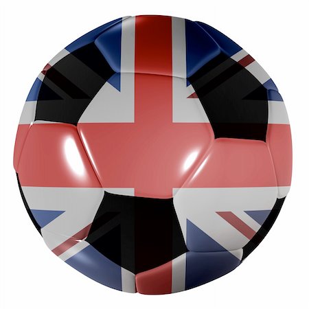 simsearch:400-05331205,k - Traditional black and white soccer ball or football great britain Foto de stock - Royalty-Free Super Valor e Assinatura, Número: 400-04677482
