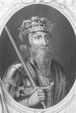 simsearch:400-06456570,k - Edward III (1312-1377) on engraving from the 1800s. One of the most successful English monarchs of the Middle Ages. From a painting by Windsor Castle. Stock Photo - Budget Royalty-Free & Subscription, Code: 400-04677572