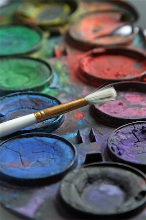 egypix (artist) - PAINTBOX, WATER COLOR Stockbilder - Microstock & Abonnement, Bildnummer: 400-04677978