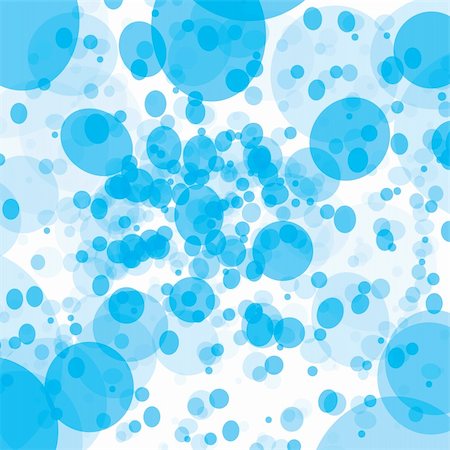 Blue water bubbles abstract background with transparent circular elements Stock Photo - Budget Royalty-Free & Subscription, Code: 400-04679583