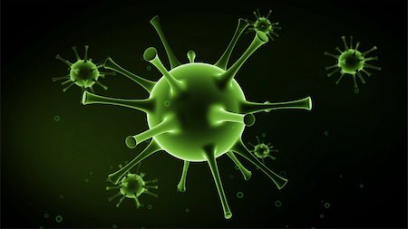 Influenza virus medical concept Stock Photo - Budget Royalty-Free & Subscription, Code: 400-04679716