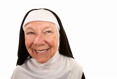 simsearch:400-04671065,k - Funny Nun with Happy Expression on her Face Stock Photo - Budget Royalty-Free & Subscription, Code: 400-04670437