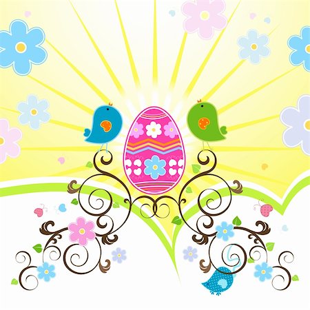 simsearch:400-04666588,k - easter tree Stock Photo - Budget Royalty-Free & Subscription, Code: 400-04672020