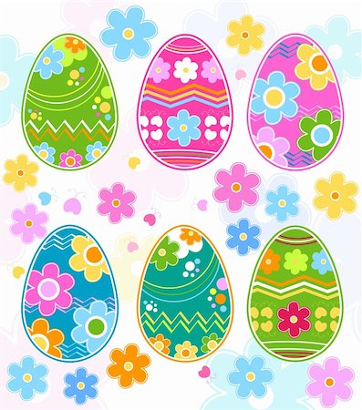simsearch:400-04666588,k - easter eggs Stock Photo - Budget Royalty-Free & Subscription, Code: 400-04672021