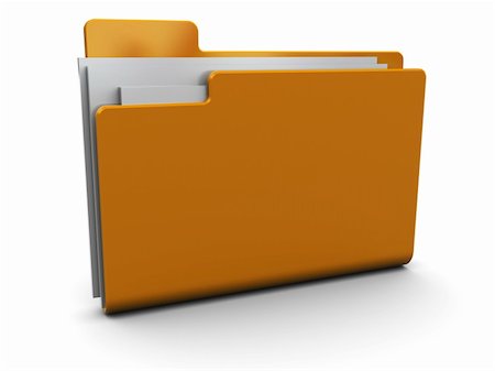 report document icon - 3d illustration of folder with documents icon Stock Photo - Budget Royalty-Free & Subscription, Code: 400-04672623