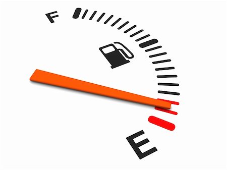 diesel - 3d illustration of generic fuel meter over white background Photographie de stock - Aubaine LD & Abonnement, Code: 400-04672633