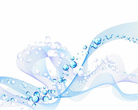 simsearch:400-04989877,k - Abstract water vector background with bubbles of air Stock Photo - Budget Royalty-Free & Subscription, Code: 400-04672802