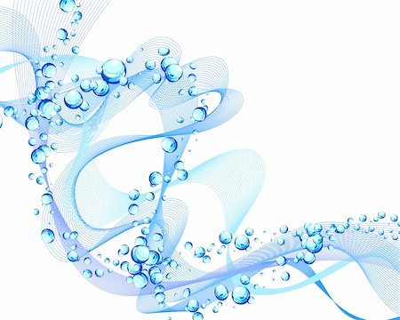 simsearch:400-04989877,k - Abstract water vector background with bubbles of air Stock Photo - Budget Royalty-Free & Subscription, Code: 400-04672858