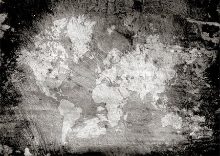 simsearch:400-05914819,k - Close up of Vintage world map Stock Photo - Budget Royalty-Free & Subscription, Code: 400-04684087