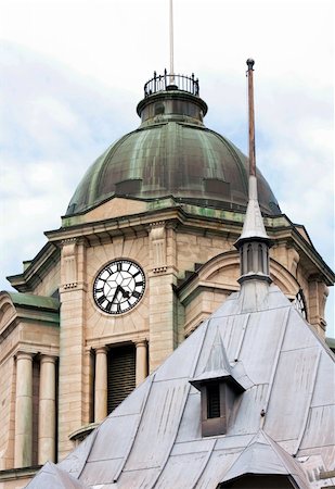 small town quebec - Vintage building roofs in Quebec City Stock Photo - Budget Royalty-Free & Subscription, Code: 400-04685085