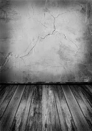 old grunge interior. There is an empty seat for design Stock Photo - Budget Royalty-Free & Subscription, Code: 400-04685359