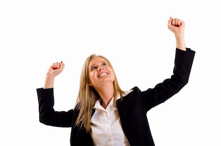 feedough (artist) - Very happy and ecstatic winner of something. Isolated on white background. Photographie de stock - Aubaine LD & Abonnement, Code: 400-04688351