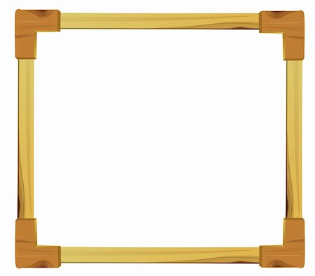 simsearch:845-06008196,k - wood picture frame to put your own pictures in. File contains clipping path Foto de stock - Super Valor sin royalties y Suscripción, Código: 400-04681729