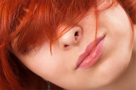 simsearch:400-04651881,k - Portrait of beauttiful woman with red hair Photographie de stock - Aubaine LD & Abonnement, Code: 400-04682712