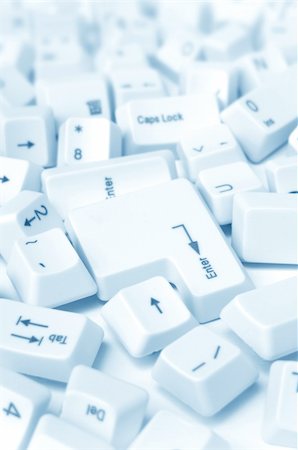 simsearch:400-04698351,k - Close up of computer keys Stock Photo - Budget Royalty-Free & Subscription, Code: 400-04682816