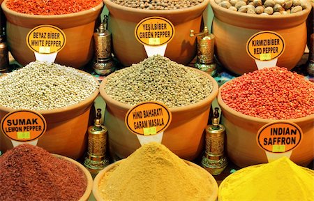 Spice Market Stock Photo - Budget Royalty-Free & Subscription, Code: 400-04683123