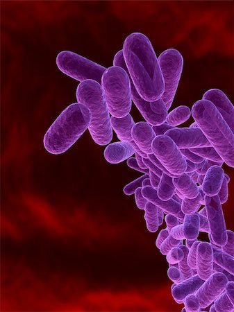 simsearch:400-05226095,k - 3d rendered close up of some isolated bacteria Stock Photo - Budget Royalty-Free & Subscription, Code: 400-04683331