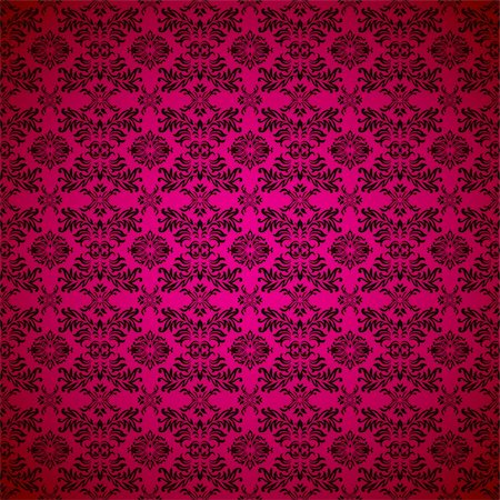 simsearch:400-04692030,k - Pink seamless wallpaper abstract design background Photographie de stock - Aubaine LD & Abonnement, Code: 400-04694097