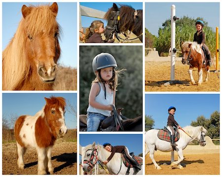 simsearch:400-04660370,k - little girl and her best friend shetland pony Photographie de stock - Aubaine LD & Abonnement, Code: 400-04694663